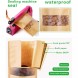 Kraft Paper Resealable Food Pouches